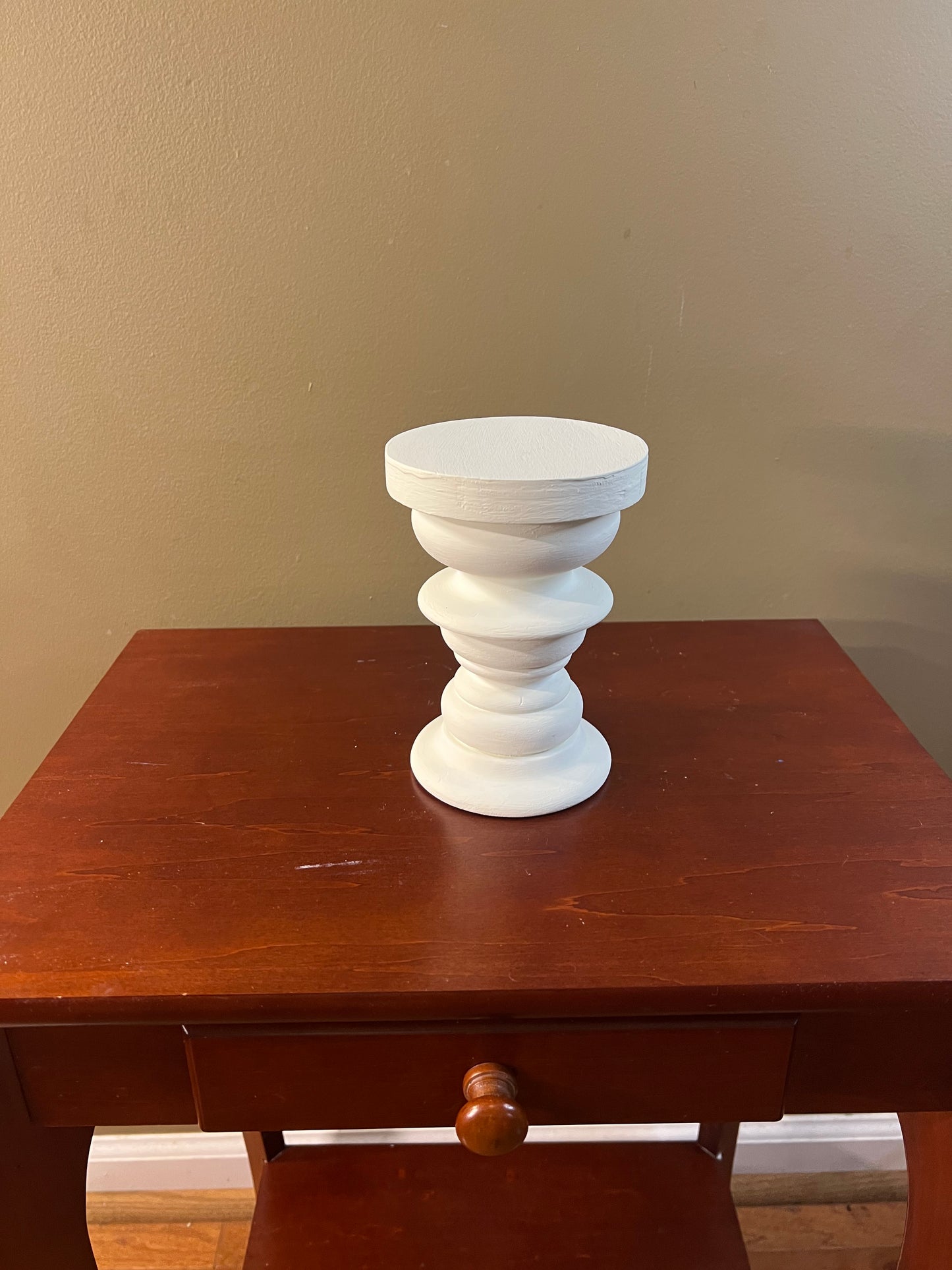 Up cycled candlestick