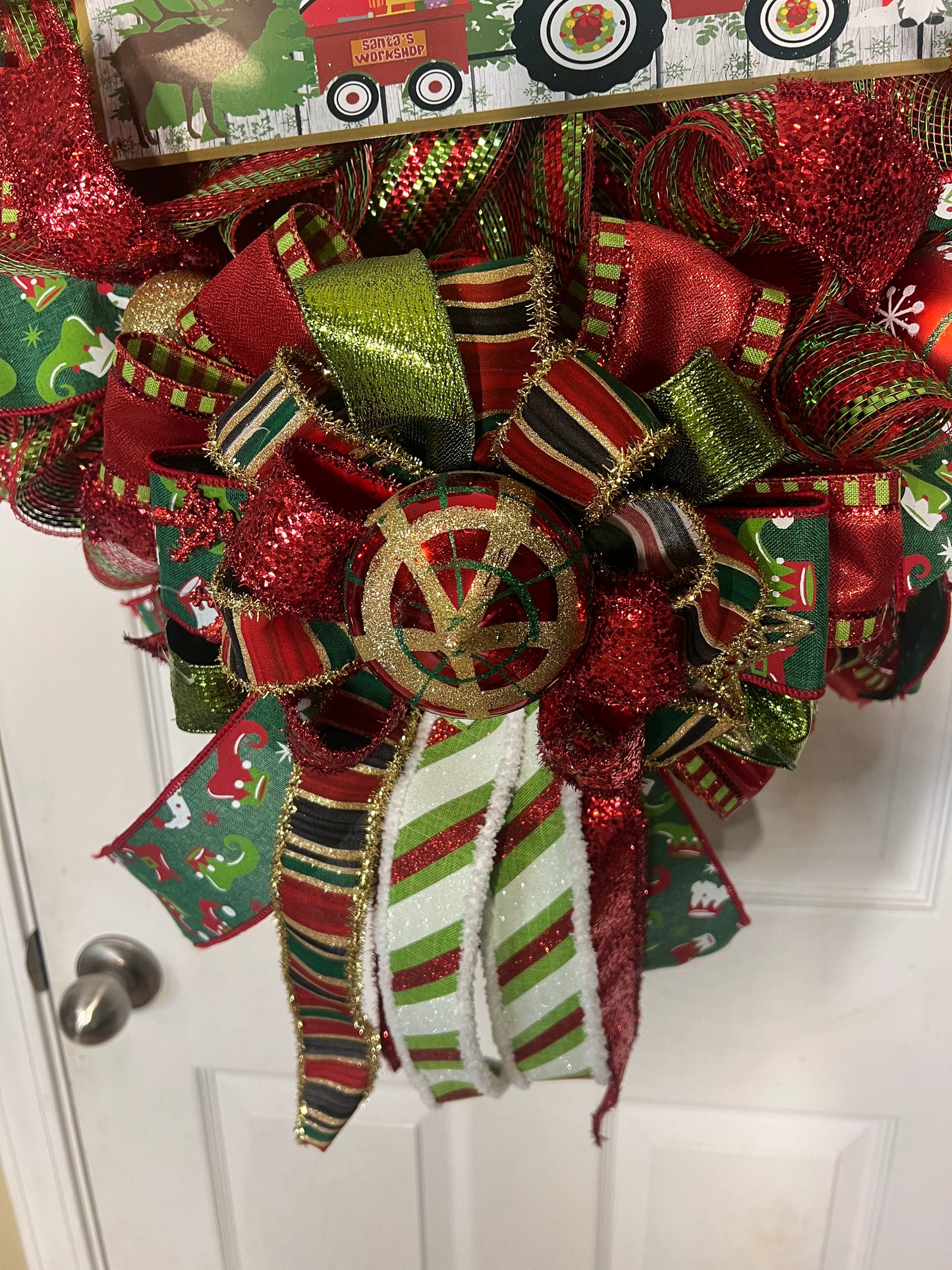 Feliz Navidad wreath