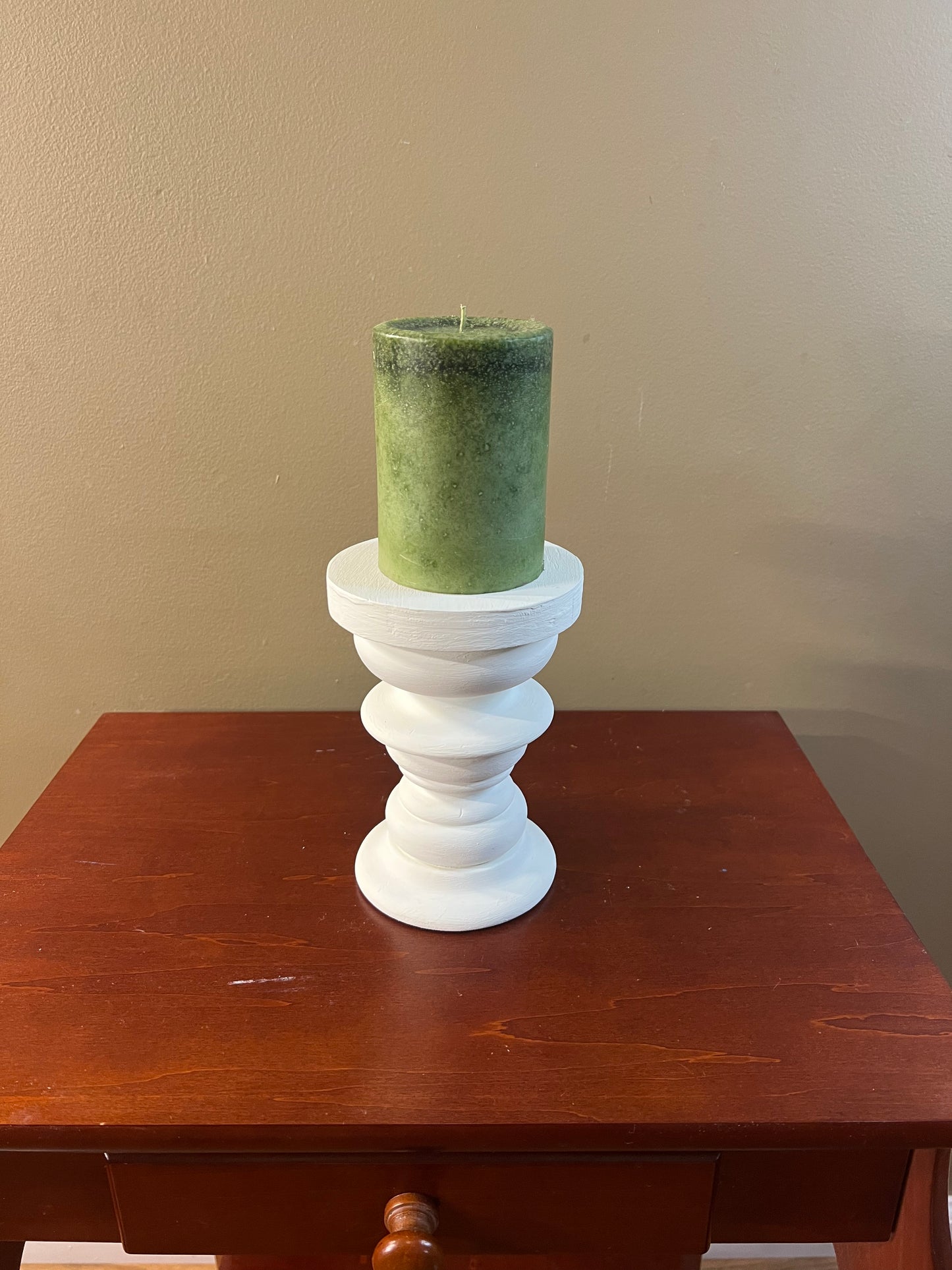 Up cycled candlestick